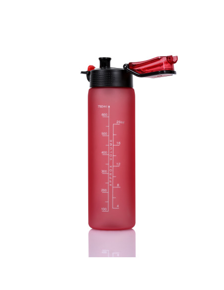 Tritan-Trinkflasche Majestic Sport Okosei Mat 750 ml Rot