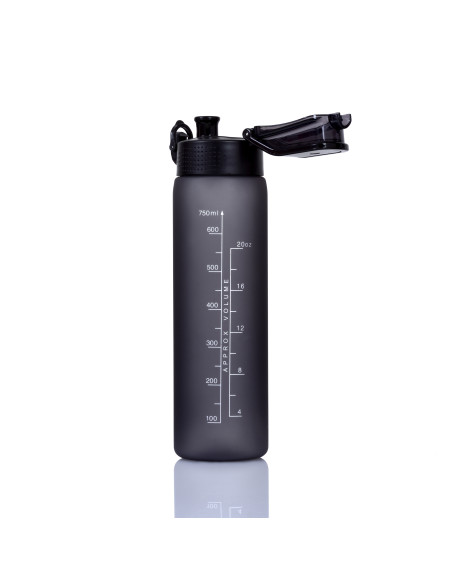 Tritan-Trinkflasche Majestic Sport Okosei Mat 750 ml Grau