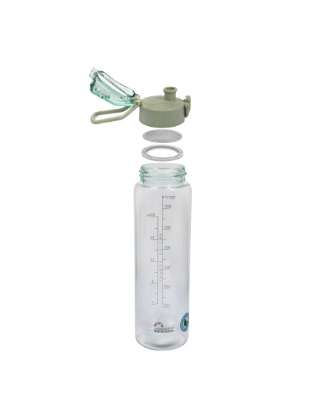 Tritan-Trinkflasche Majestic Sport Okosei Clear 750 ml Grün