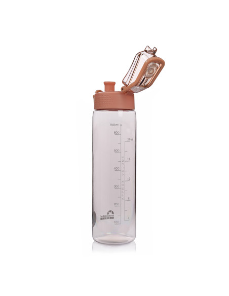 Tritan-Trinkflasche Majestic Sport Okosei Clear 750 ml Rosa