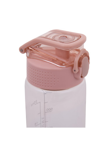 Tritan-Trinkflasche Majestic Sport Okosei Clear 750 ml Rosa