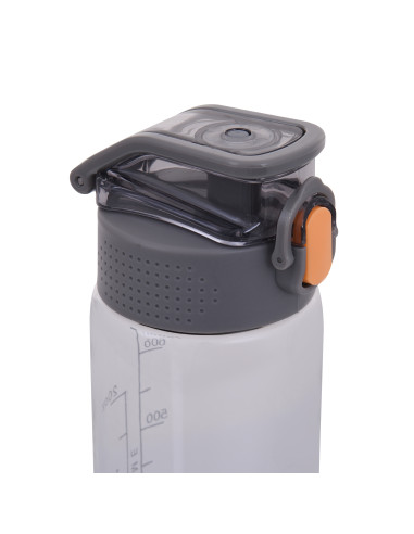 Tritan-Trinkflasche Majestic Sport Okosei Clear 750 ml Grau