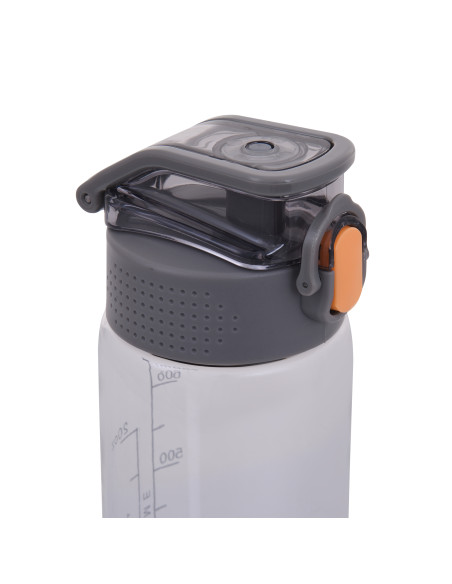 Tritan-Trinkflasche Majestic Sport Okosei Clear 750 ml Grau