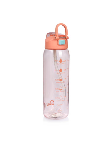Tritan-Trinkflasche 1L Majestic Sport Dash 1000 ml Rosa