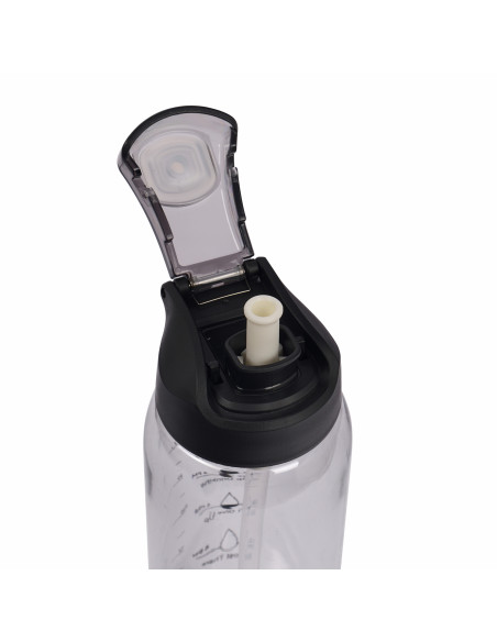 Tritan-Trinkflasche 1L Majestic Sport Dash 1000 ml Grau