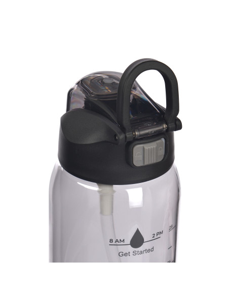 Tritan-Trinkflasche 1L Majestic Sport Dash 1000 ml Grau