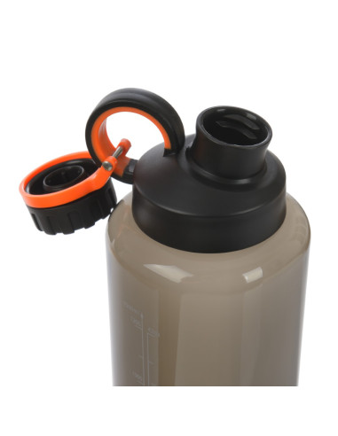 Tritan-Trinkflasche 1,5L Majestic Sport James Clear 1500 ml Schwarz