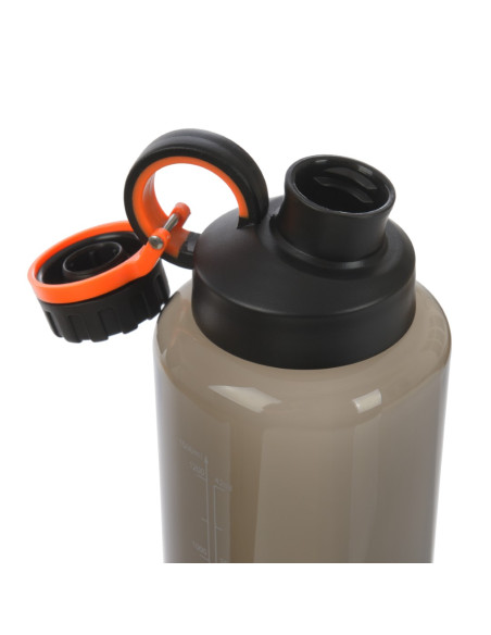 Tritan-Trinkflasche 1,5L Majestic Sport James Clear 1500 ml Schwarz