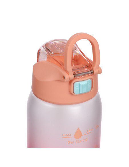 Tritan-Trinkflasche Majestic Sport Shadow 1000 ml Rosa