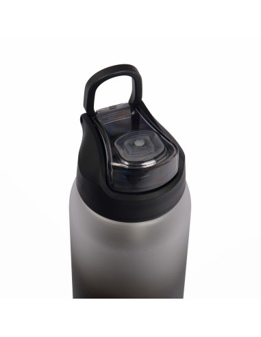 Tritan-Trinkflasche Majestic Sport Shadow 1000 ml Schwarz