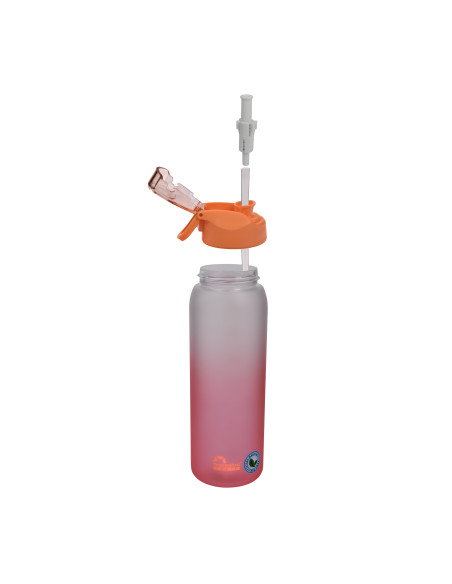 Tritan-Trinkflasche Majestic Sport Shadow 1000 ml Rosa