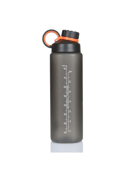 Tritan-Trinkflasche 1L Majestic Sport James Mat 1000 ml Schwarz