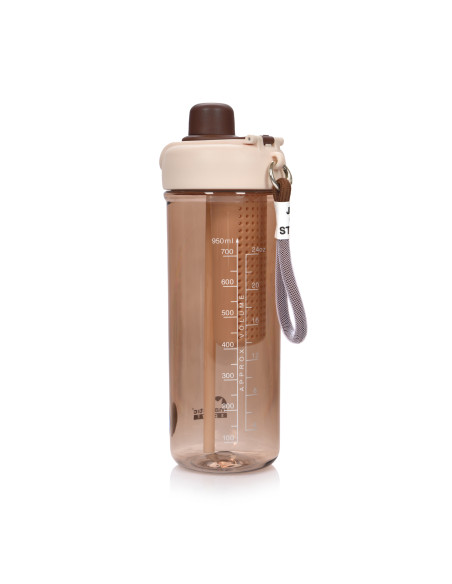 Tritan-Trinkflasche Majestic Sport Zoya 950 ml Kaffeebraun