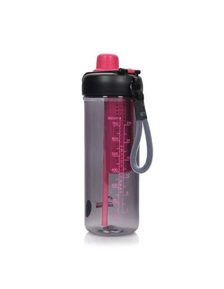 Tritan-Trinkflasche Majestic Sport Zoya 950 ml Schwarz