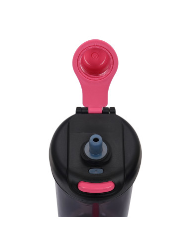 Tritan-Trinkflasche Majestic Sport Zoya 950 ml Schwarz