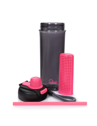 Tritan-Trinkflasche Majestic Sport Zoya 950 ml Schwarz