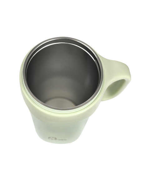 Thermobecher Majestic Sport Jelly mit Strohhalm - Grün