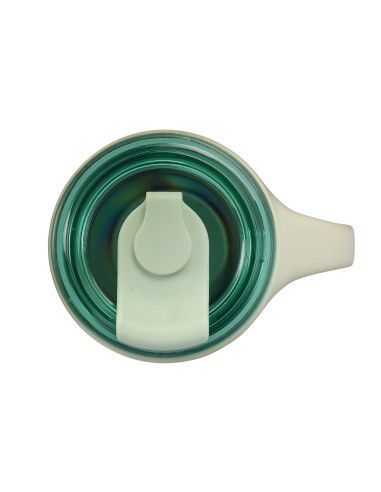 Thermobecher Majestic Sport Jelly mit Strohhalm - Grün