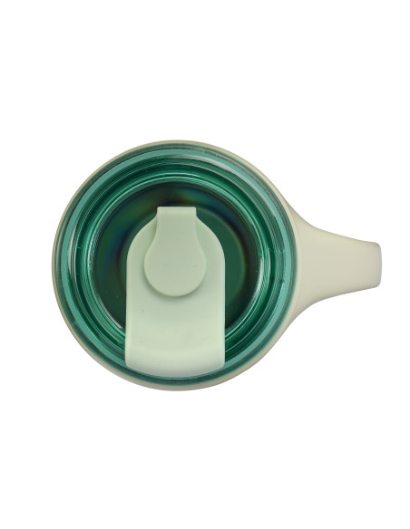 Thermobecher Majestic Sport Jelly mit Strohhalm - Grün