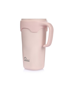 Thermobecher Majestic Sport Jelly mit Strohhalm – Rosa 2