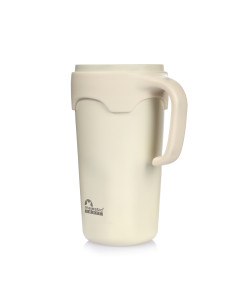 Thermobecher Majestic Sport Jelly mit Strohhalm – Weiß 2