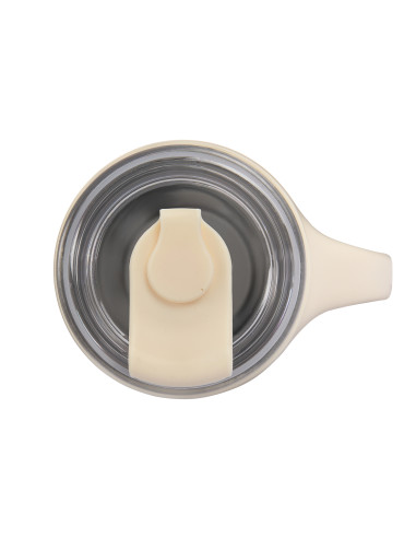 Thermobecher Majestic Sport Jelly mit Strohhalm – Weiß