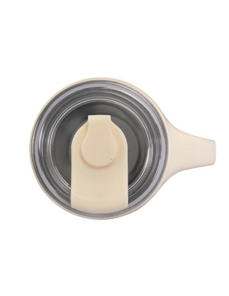 Thermobecher Majestic Sport Jelly mit Strohhalm – Weiß