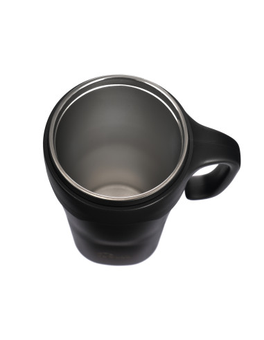 Thermobecher Majestic Sport Jelly mit Strohhalm – Schwarz