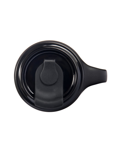 Thermobecher Majestic Sport Jelly mit Strohhalm – Schwarz