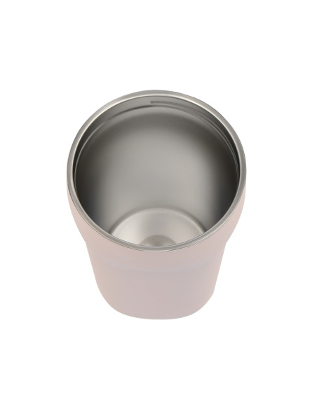 Thermobecher mit Strohhalm Majestic Sport Hoody 420 ml – Rosa