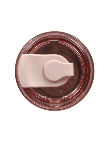 Thermobecher mit Strohhalm Majestic Sport Hoody 420 ml – Rosa