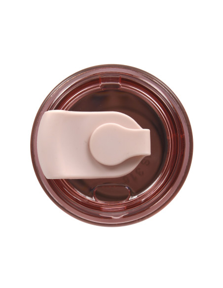 Thermobecher mit Strohhalm Majestic Sport Hoody 420 ml – Rosa