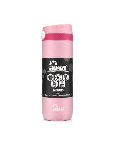 Thermobecher Majestic Sport Nord 600 ml - Rosa