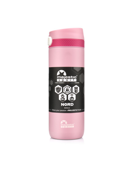 Thermobecher Majestic Sport Nord 600 ml - Rosa