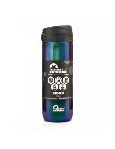 Majestic Sport Nord Thermobecher 600 ml in holographischem Grün