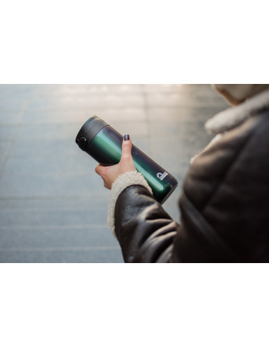 Majestic Sport Nord Thermobecher 600 ml in holographischem Grün