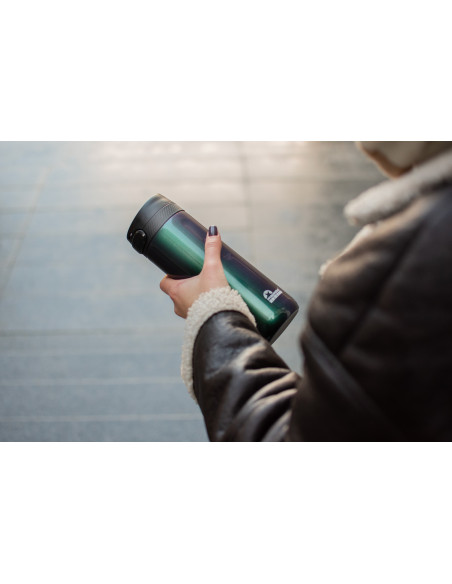 Majestic Sport Nord Thermobecher 600 ml in holographischem Grün