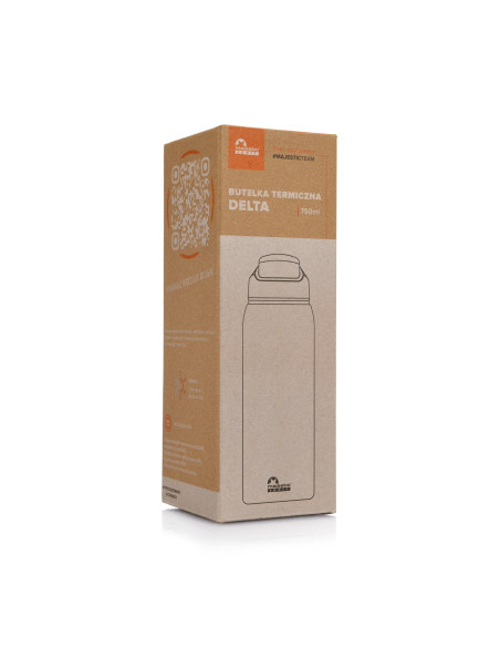Thermoflasche Majestic Sport Delta 750 ml Grau