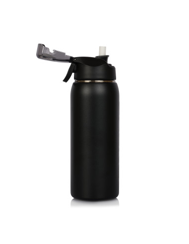 Thermoflasche Majestic Sport Delta 750 ml Schwarz