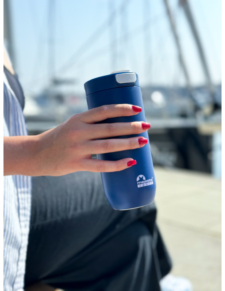 Thermobecher Majestic Sport Bullet 540 ml – Dunkelblau