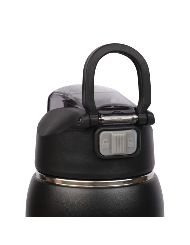 Thermoflasche Majestic Sport Delta 750 ml Schwarz