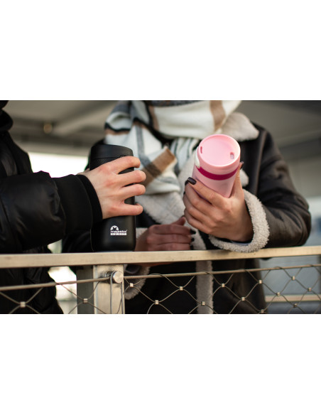 Thermobecher Majestic Sport Nord 420 ml - Schwarz