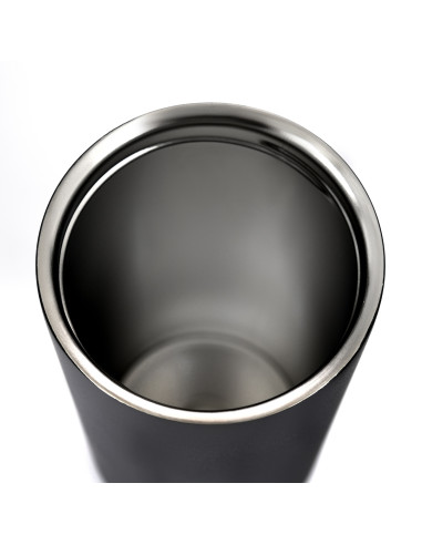 Thermobecher Majestic Sport Bullet 400 ml – Schwarz