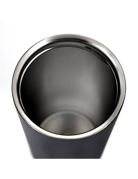 Thermobecher Majestic Sport Bullet 400 ml – Schwarz