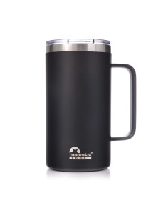 Thermobecher Majestic Sport Gump 650 ml – Schwarz