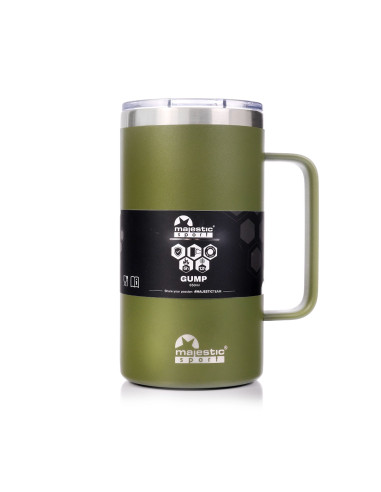 Thermobecher Majestic Sport Gump 650 ml – Grün