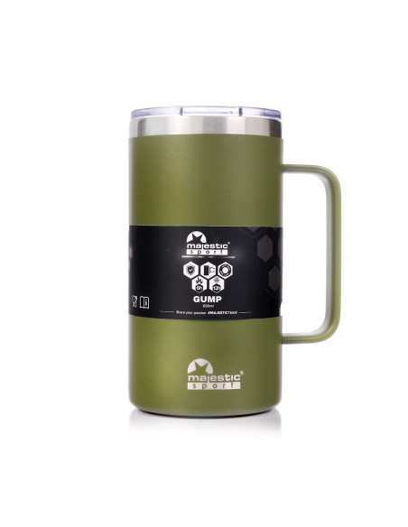Thermobecher Majestic Sport Gump 650 ml – Grün